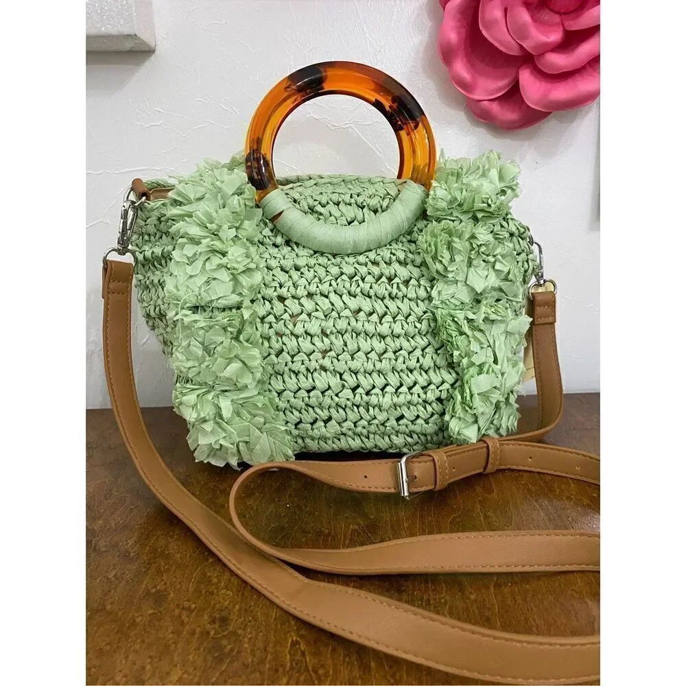 Collection Eighteen Spring Crossbody Paper Purse Bag Msrp: $68
